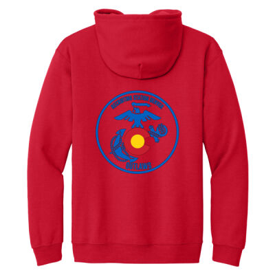Gildan 50/50 Zip Hood-2024 RS Denver Logo Thumbnail